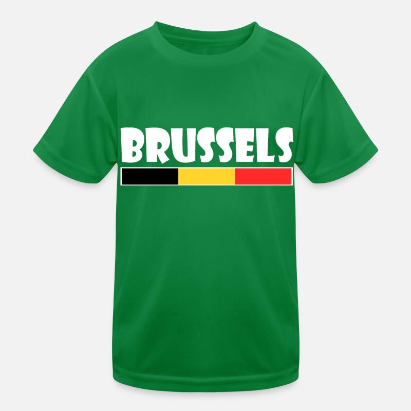 Brussel Kinder Funktions-T-Shirt