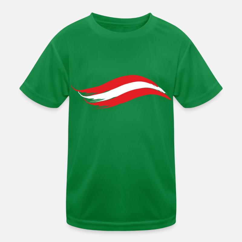 DRAPEAU NATIONAL D'AUTRICHE T-shirt sport Enfant