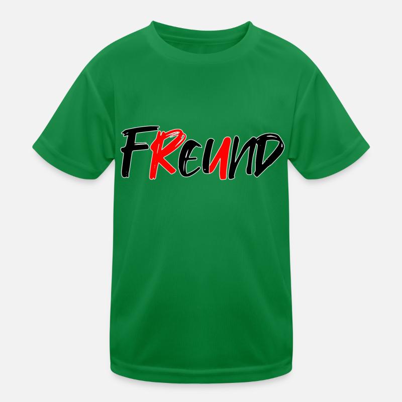 Freund/Feind Kinder Funktions-T-Shirt