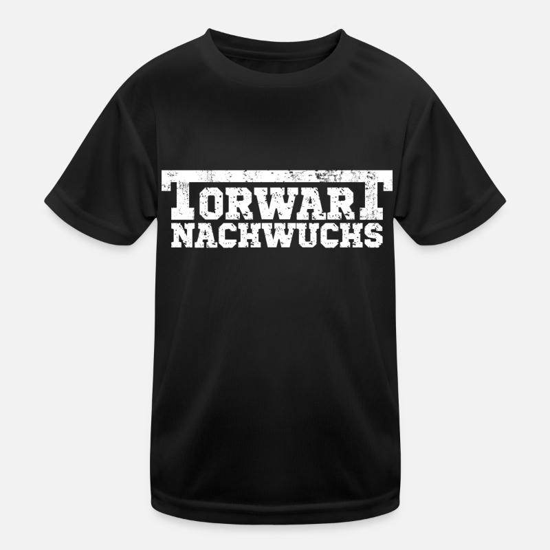 Fußball Torwart Torhüter Baby Junge Nachwuchs Kinder Funktions-T-Shirt