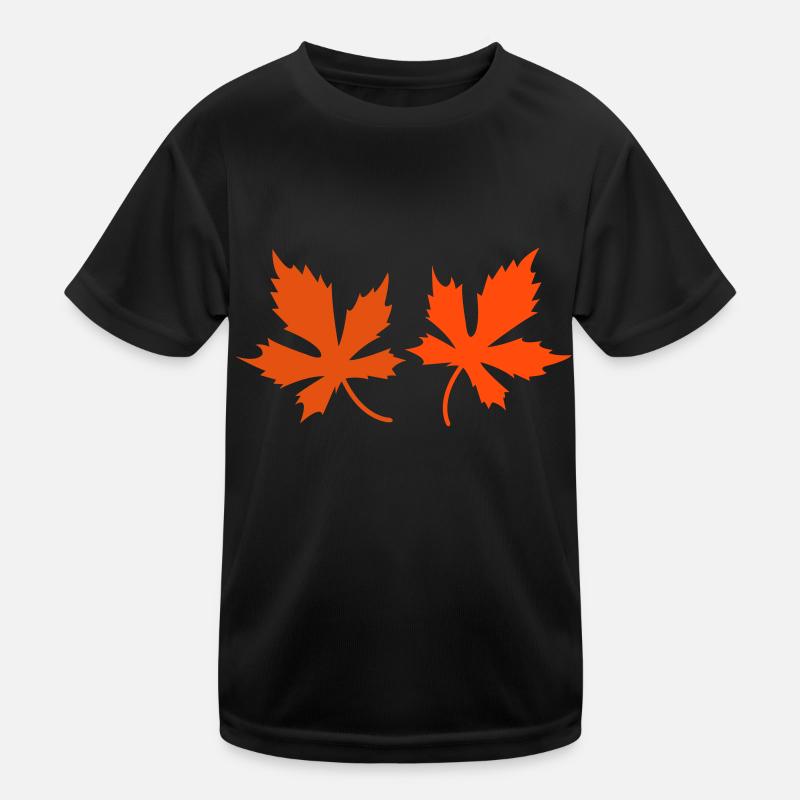 Feuilles T-shirt sport Enfant