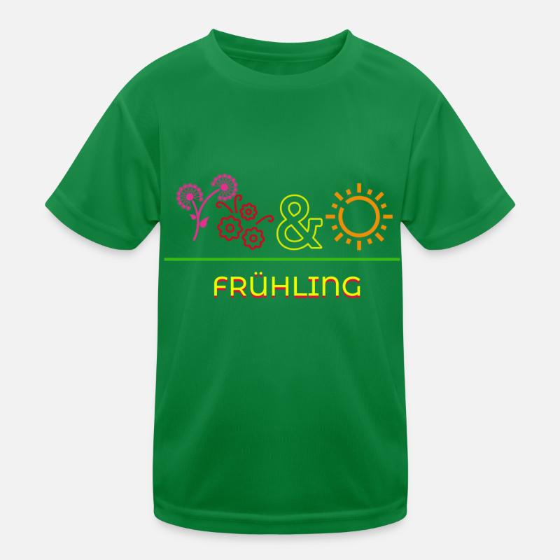 Frühling Kinder Funktions-T-Shirt