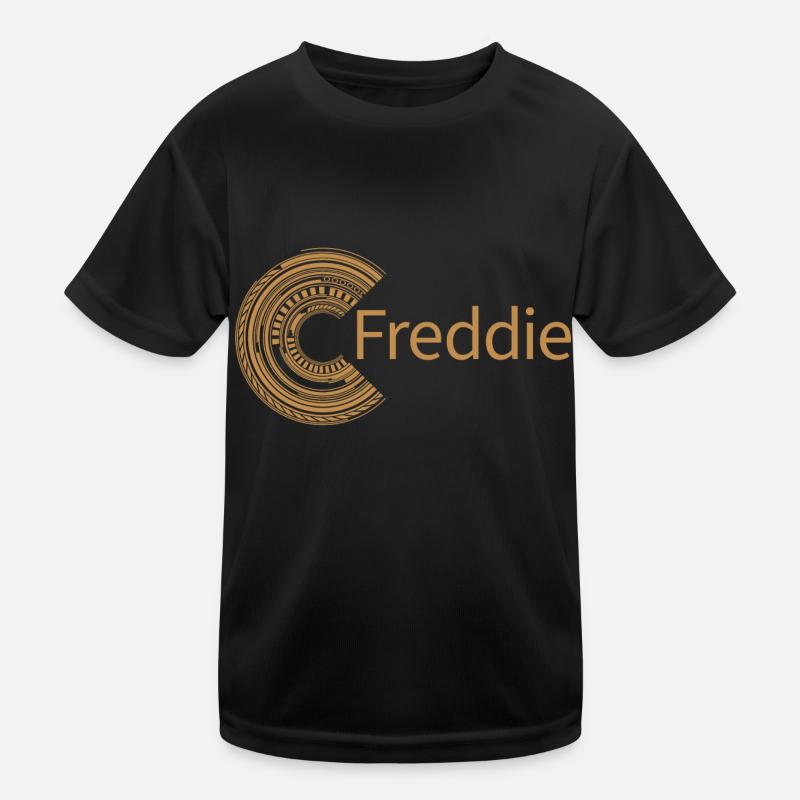 Für Freddie Kinder Funktions-T-Shirt