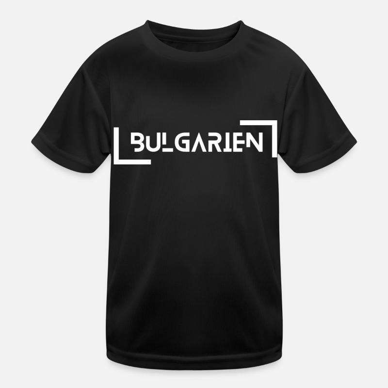 Bulgaria Kids Functional T-Shirt