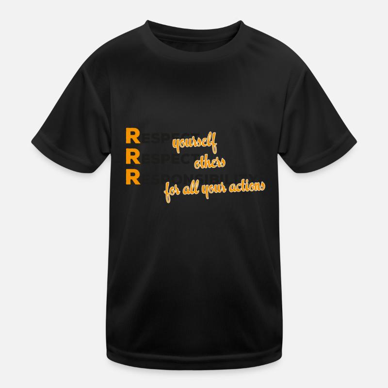 respect Kids Functional T-Shirt
