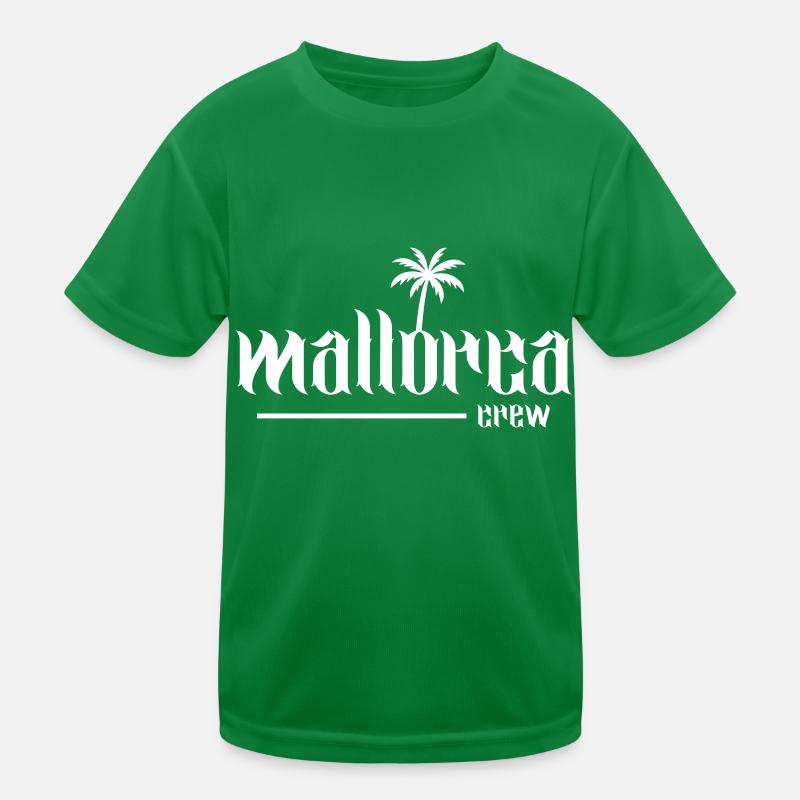Mallorca Crew Kinder Funktions-T-Shirt