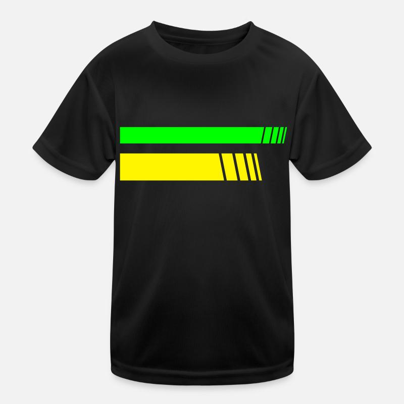 2 Stripes Kinder Funktions-T-Shirt