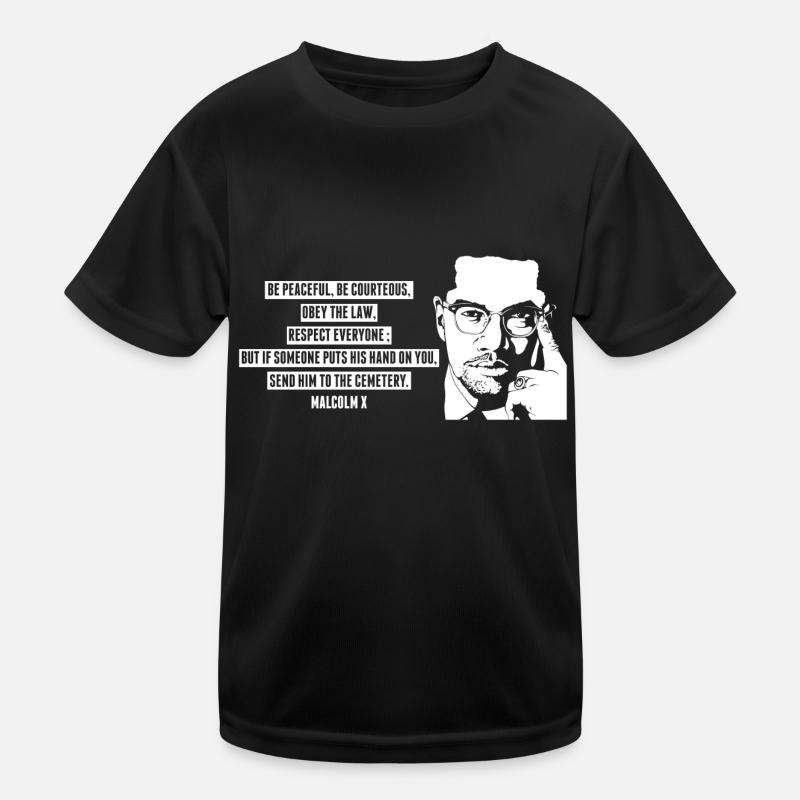 Malcolm X Kids Functional T-Shirt