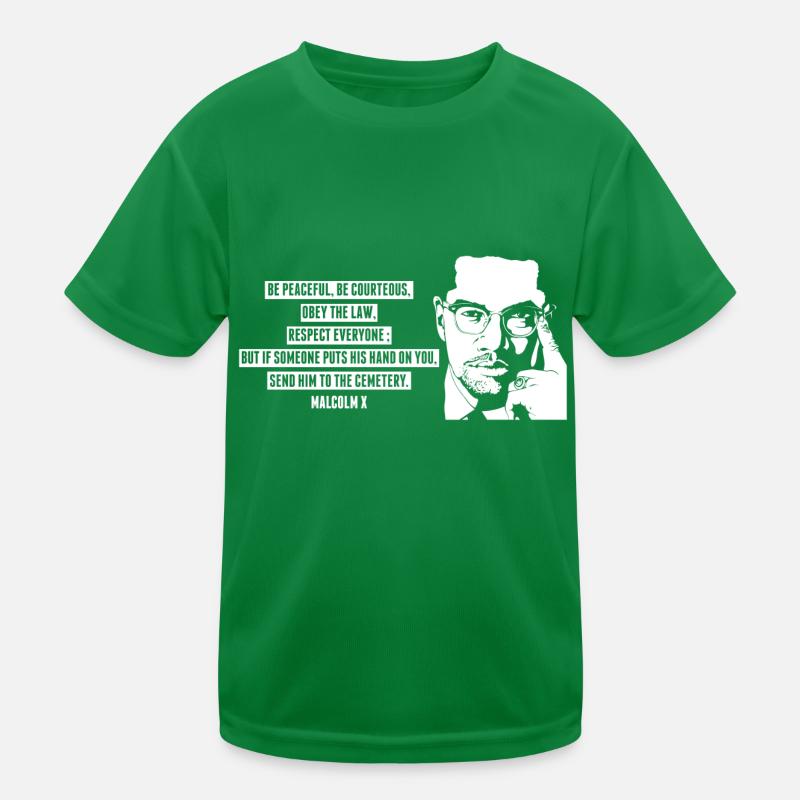 Malcolm X Kids Functional T-Shirt