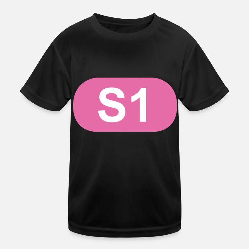 S-Bahn Berlin S1 Kinder Funktions-T-Shirt