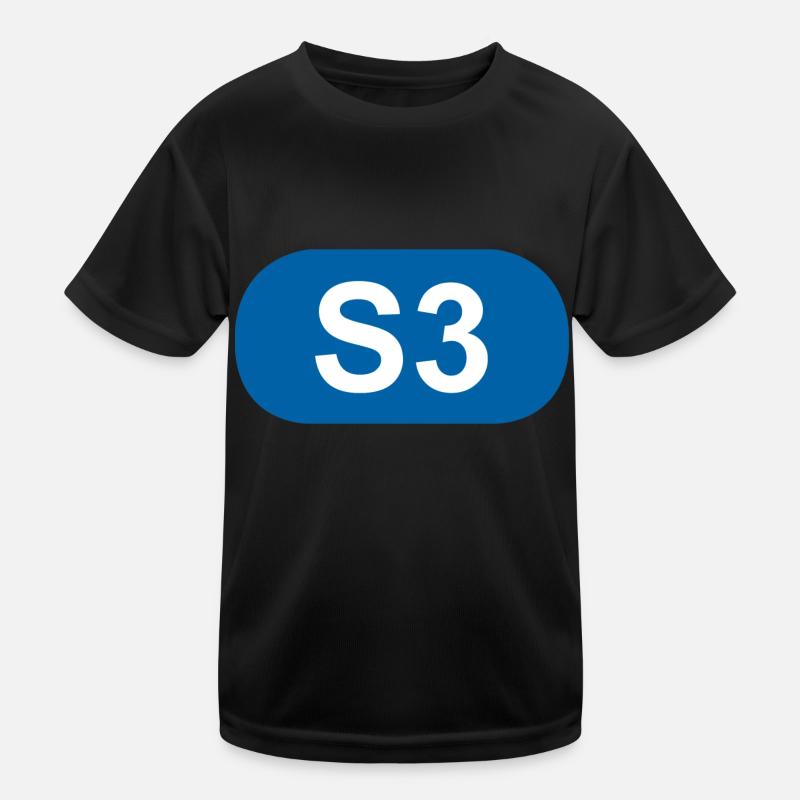 S-Bahn Berlin S3 Kinder Funktions-T-Shirt