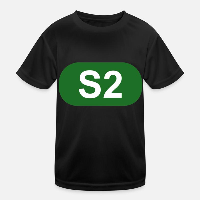 S-Bahn Berlin S2 Kinder Funktions-T-Shirt