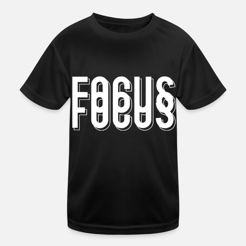 Focus - focus - Kids Functional T-Shirt - black