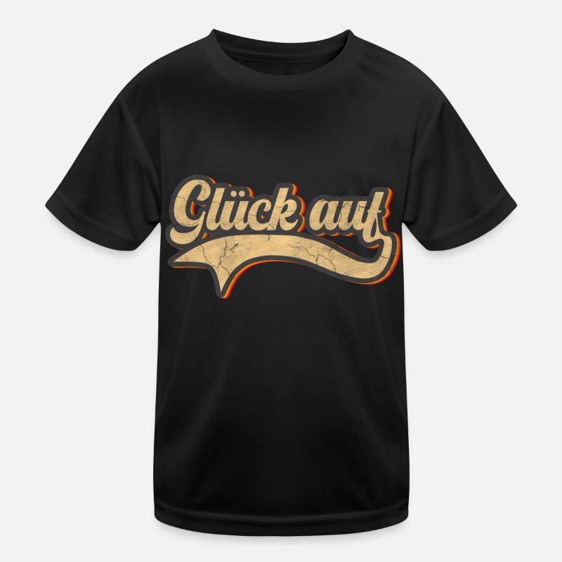 Glück auf Kinder Funktions-T-Shirt