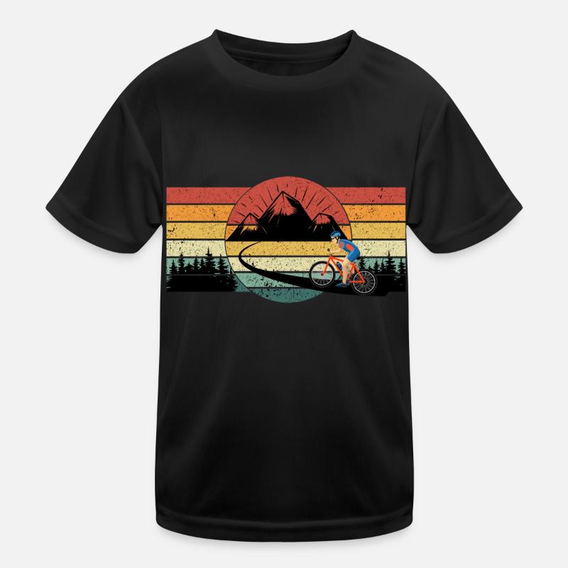 MTB - MTB - The mountain path Kids Functional T-Shirt
