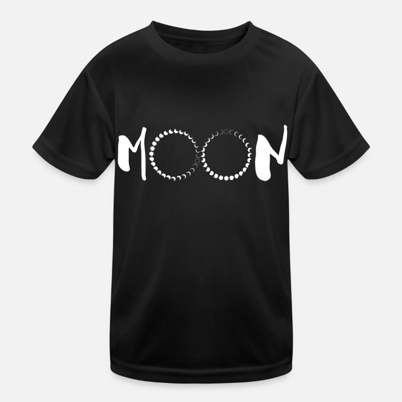 | LUNE | lunaire Lettrage de la Lune 2022 | Céleste T-shirt sport Enfant