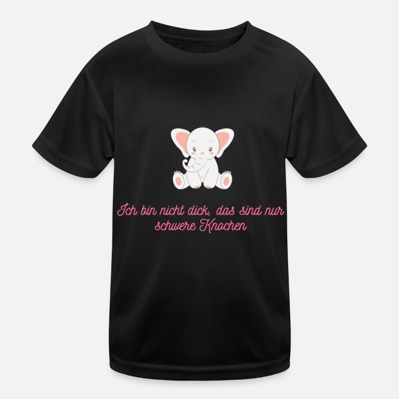 schwere Knochen Kinder Funktions-T-Shirt