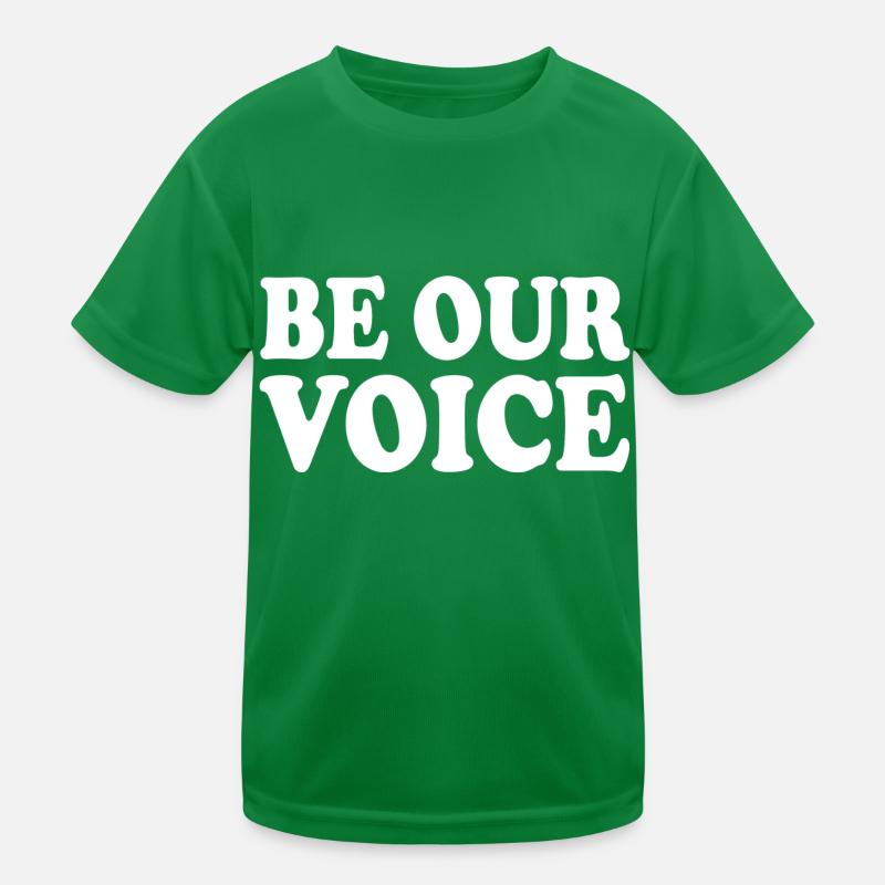 Be our voice Kids Functional T-Shirt