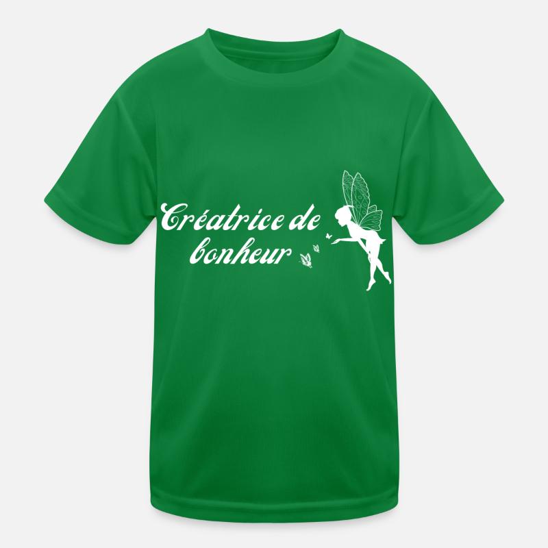 créatrice de bonheur T-shirt sport Enfant