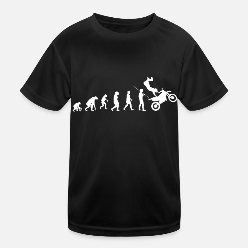 Motocross evolution Kids Functional T-Shirt