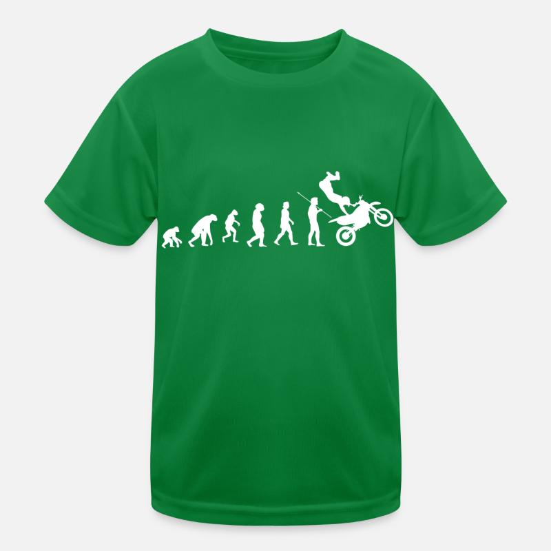 Évolution du motocross T-shirt sport Enfant