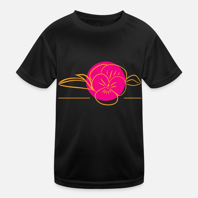 Fleur Plante à fleurs T-shirt sport Enfant