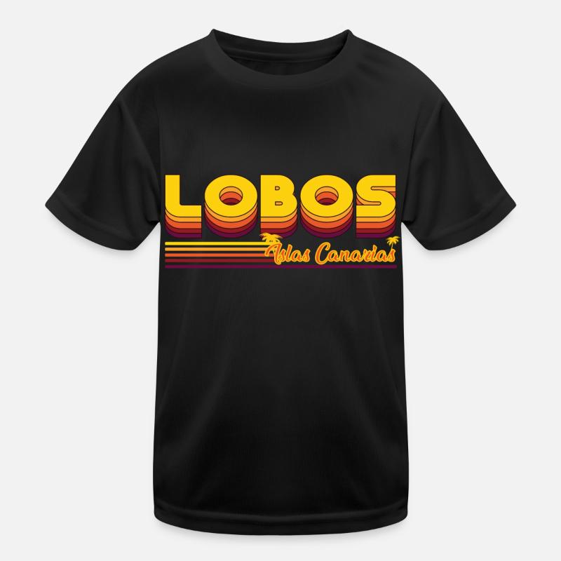 Lobos Canary Island Design T-shirt sport Enfant