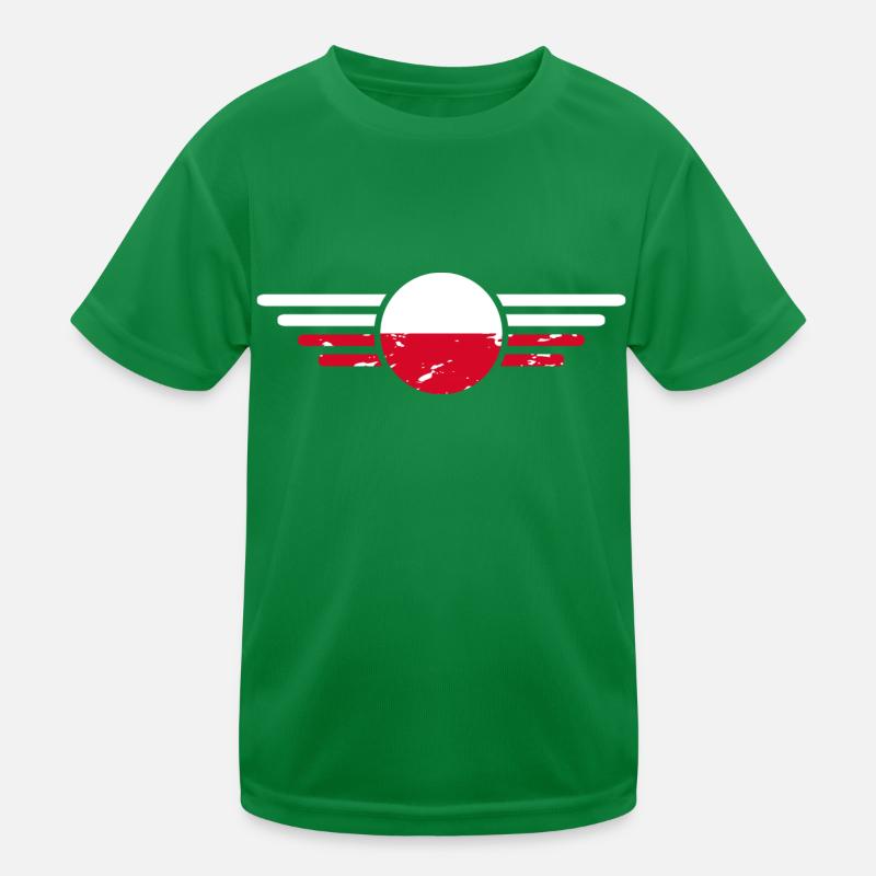 J’aime la Pologne, T-shirt design de style élégance T-shirt sport Enfant