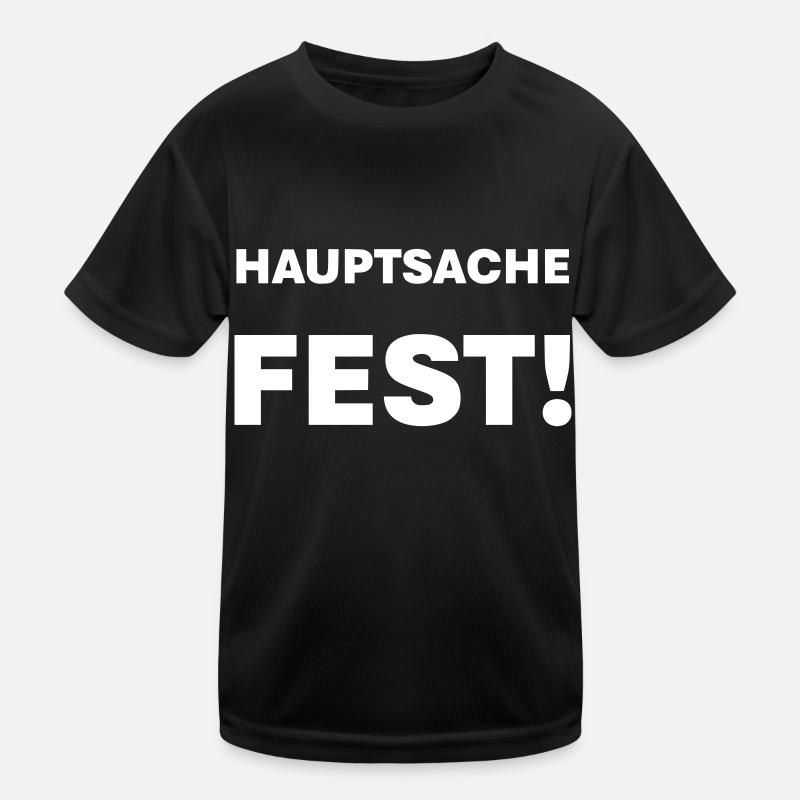 Hautsache fest Kinder Funktions-T-Shirt
