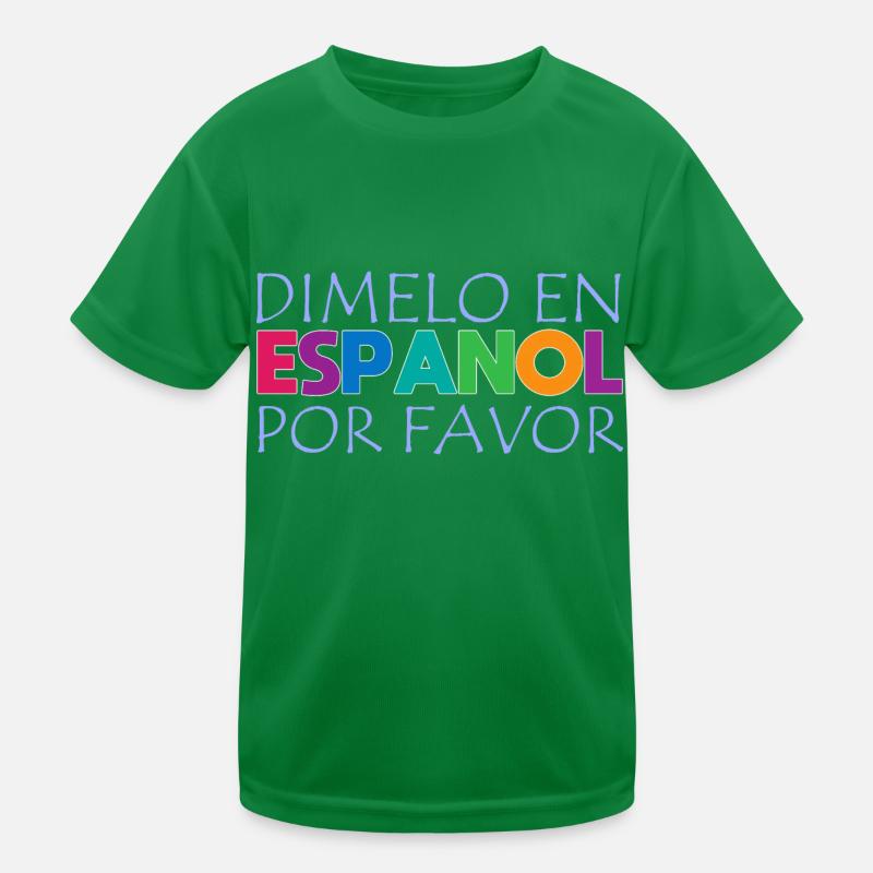 Spanisch Spanisch Lehrer Sprache Kinder Funktions-T-Shirt