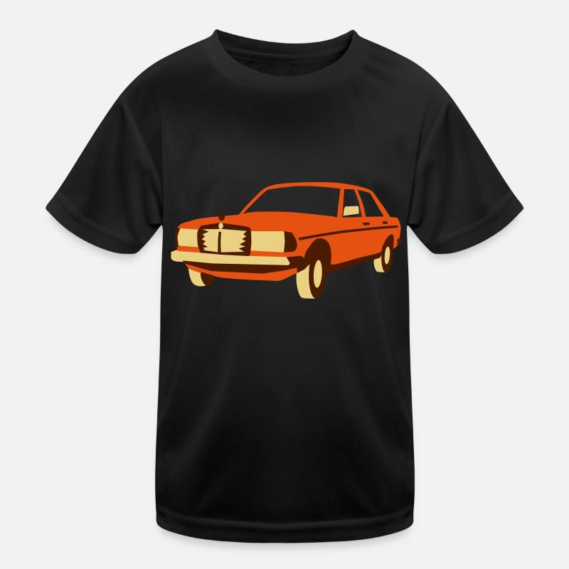 W123 Oldtimer Kinder Funktions-T-Shirt