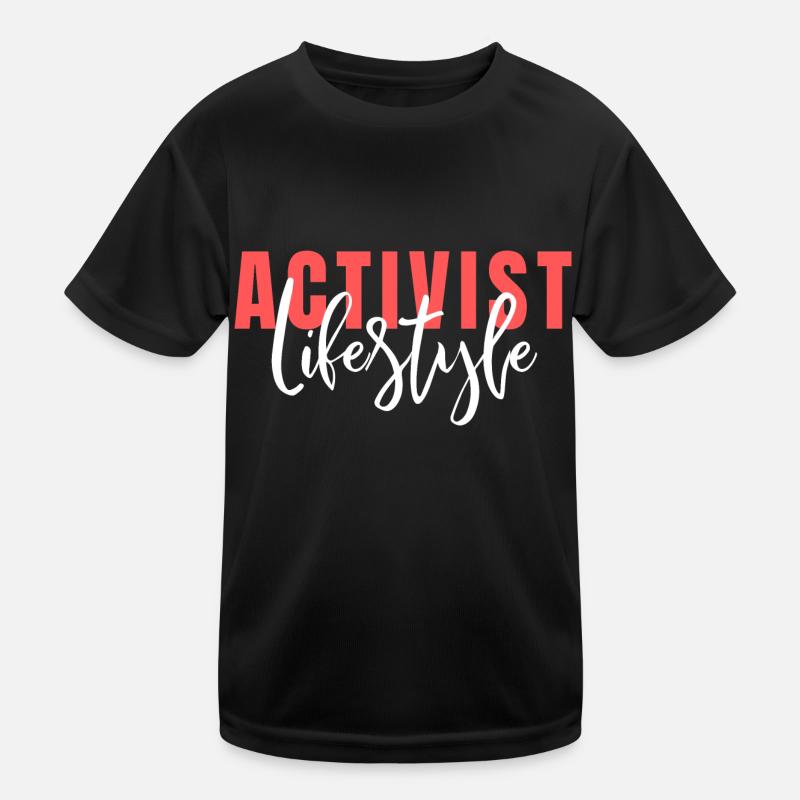 Activist Lifestyle Kids Functional T-Shirt