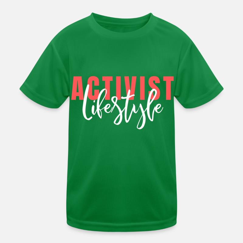 Activist Lifestyle Kids Functional T-Shirt