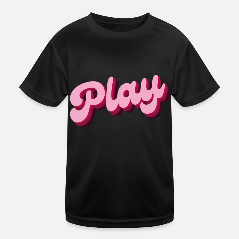 spielen Kinder Funktions-T-Shirt