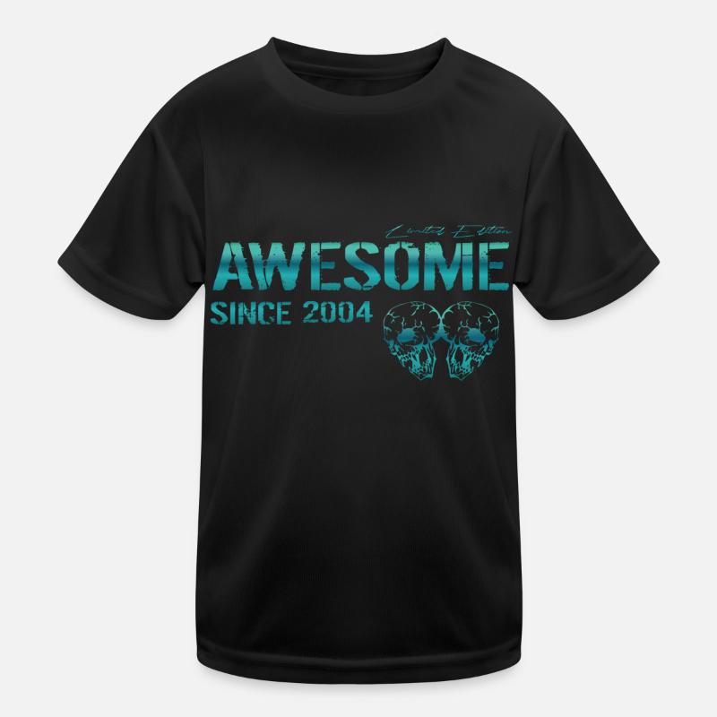 Awesome since 2004 Geschenk Kinder Funktions-T-Shirt