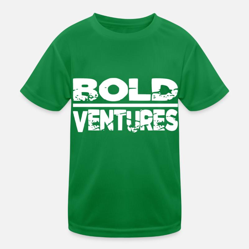 Funny Statement Strategy Fearless Kids Functional T-Shirt