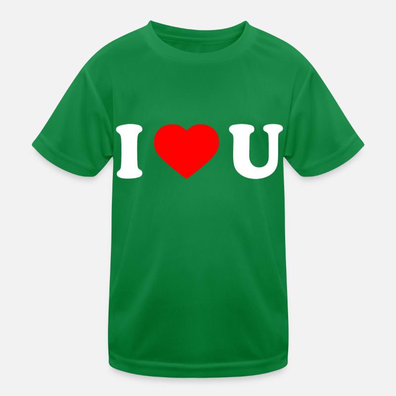 I love u Kids Functional T-Shirt