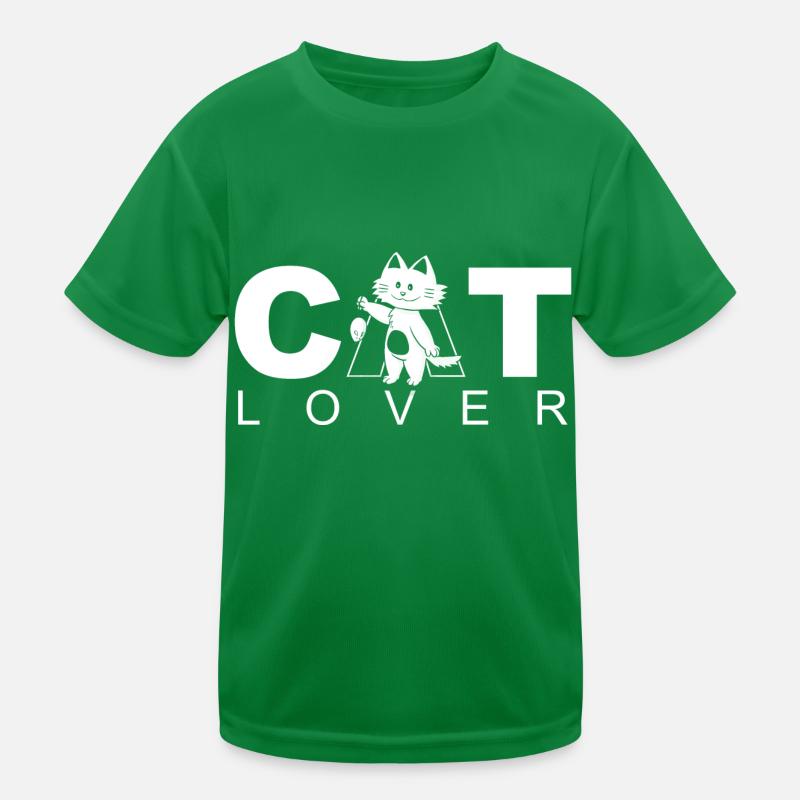 Amoureux des chats T-shirt sport Enfant