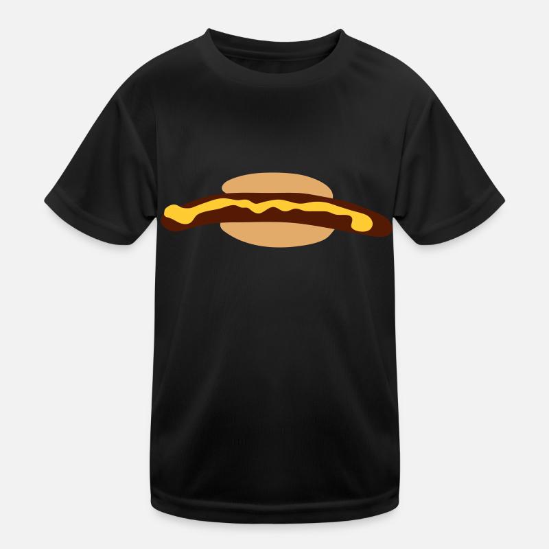 hot dog Kids Functional T-Shirt