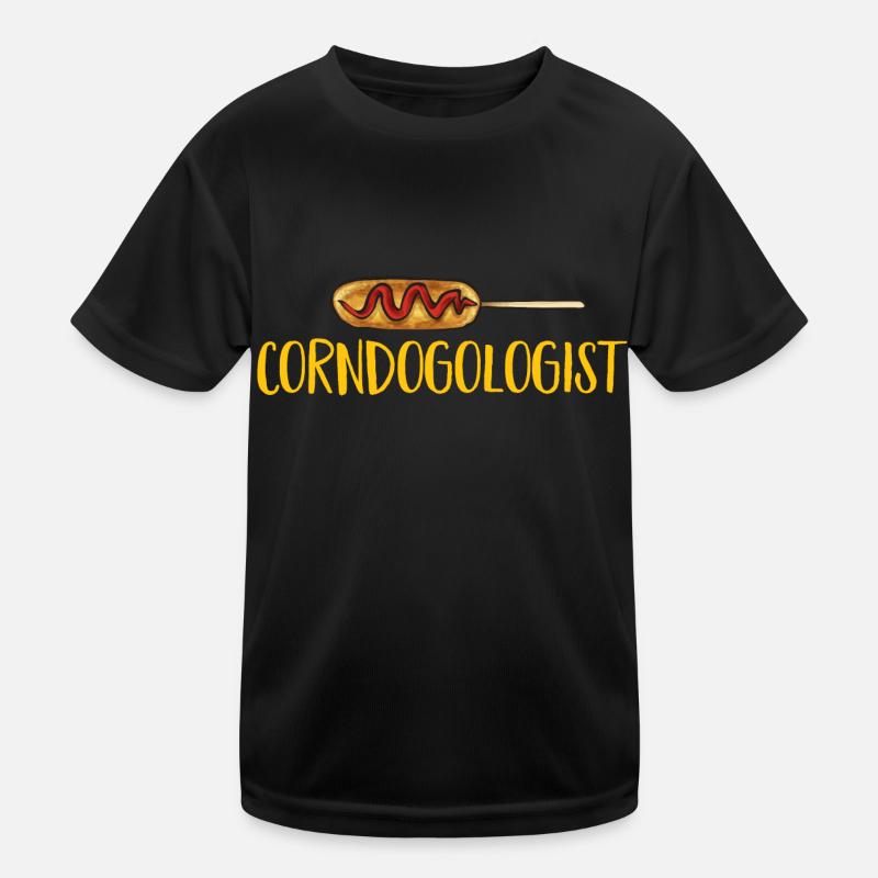 Corn Dog Corndog Kids Functional T-Shirt