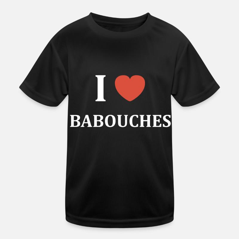 Hausschuhe Humor Kinder Funktions-T-Shirt