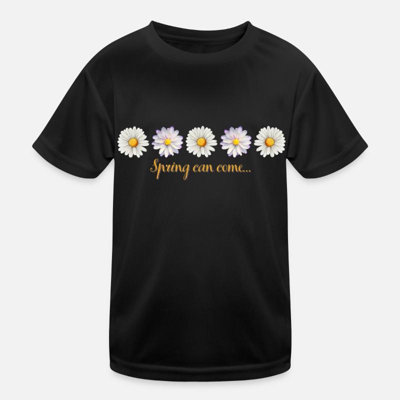Spring can come... Kinder Funktions-T-Shirt