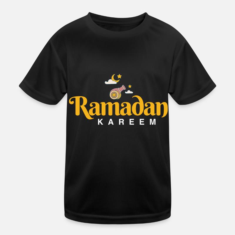Ramadan Mubarak Kids Functional T-Shirt