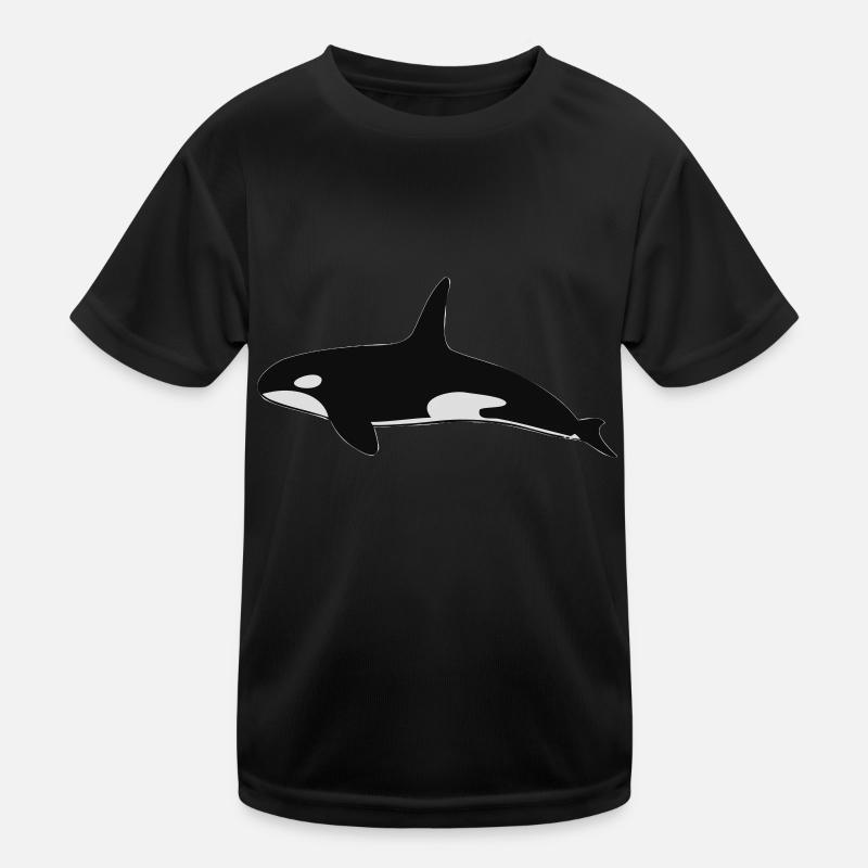 Orca Kinder Funktions-T-Shirt