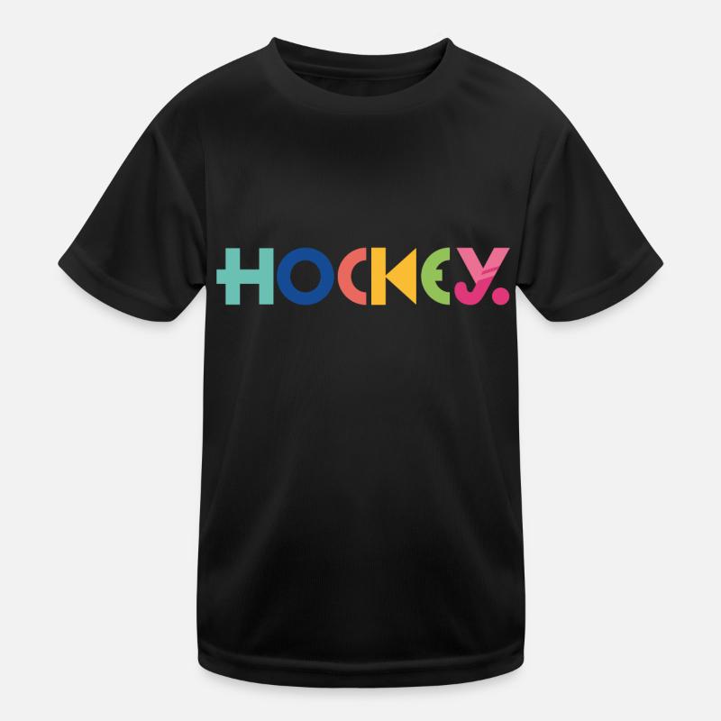 Lettrage HOCKEY T-shirt sport Enfant
