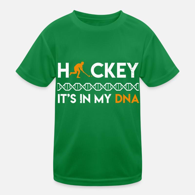 DANN Feldhockey Geschenk Feldhockeyspieler Geschen Kinder Funktions-T-Shirt