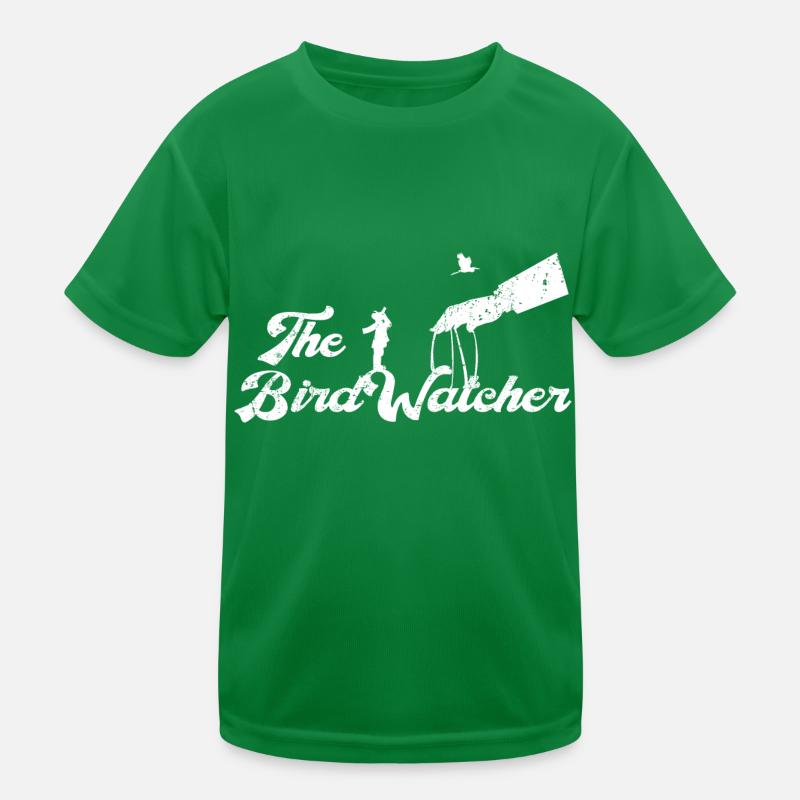 The birdwatcher ornithologist Kids Functional T-Shirt
