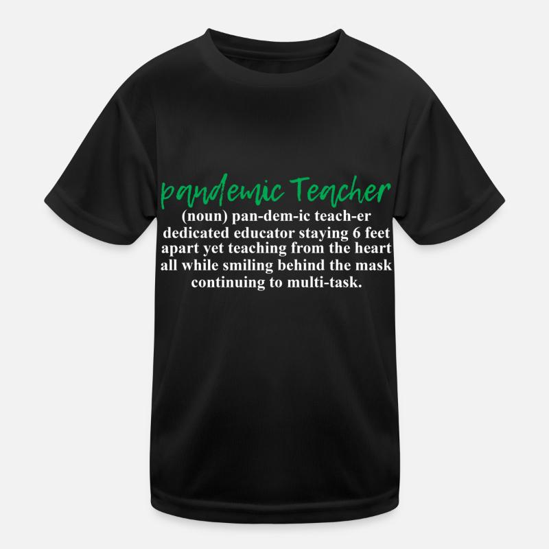 Online-Lehrer Kinder Funktions-T-Shirt