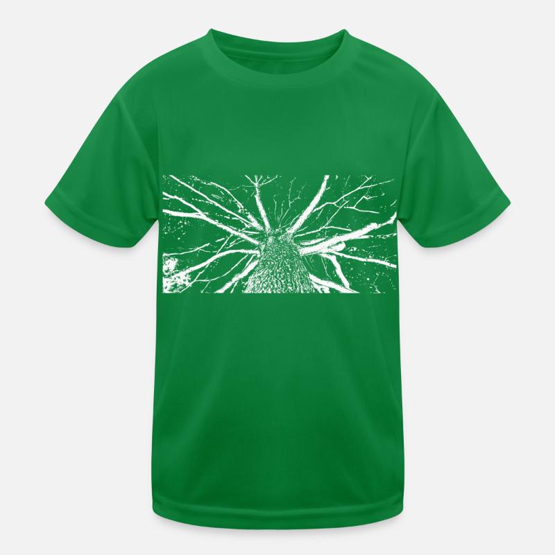 Tree Art Kids Functional T-Shirt