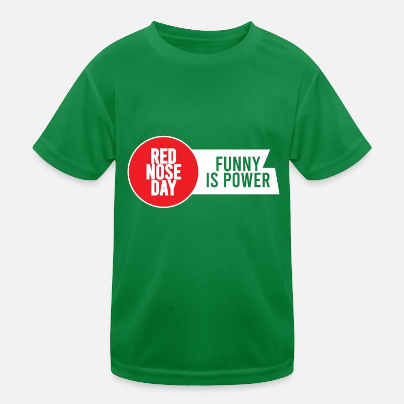 RED NOSE DAY Kids Functional T-Shirt